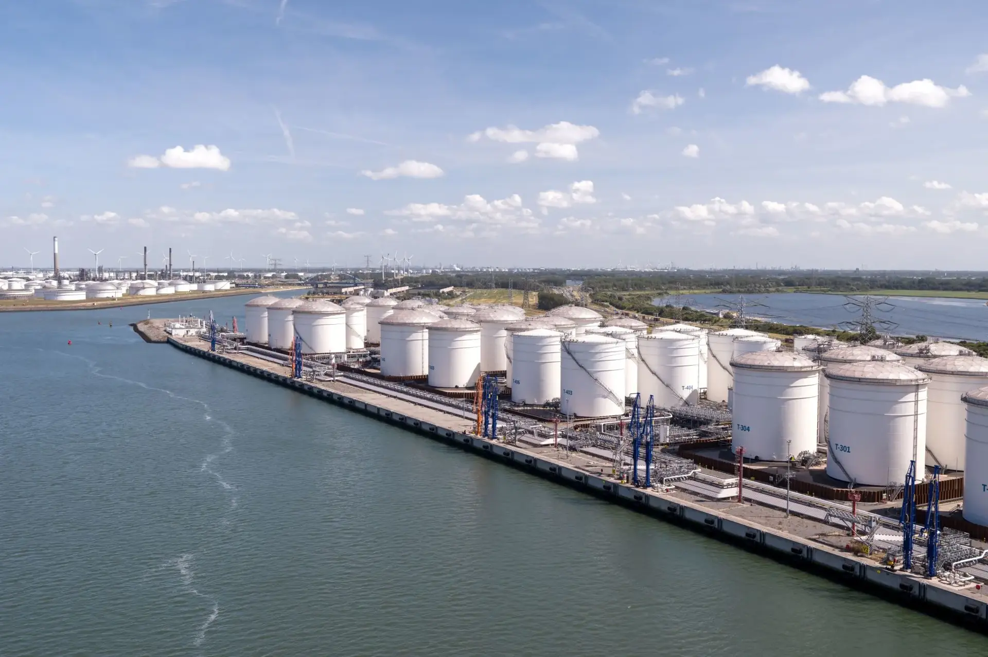 Tank farm and energy terminal operations