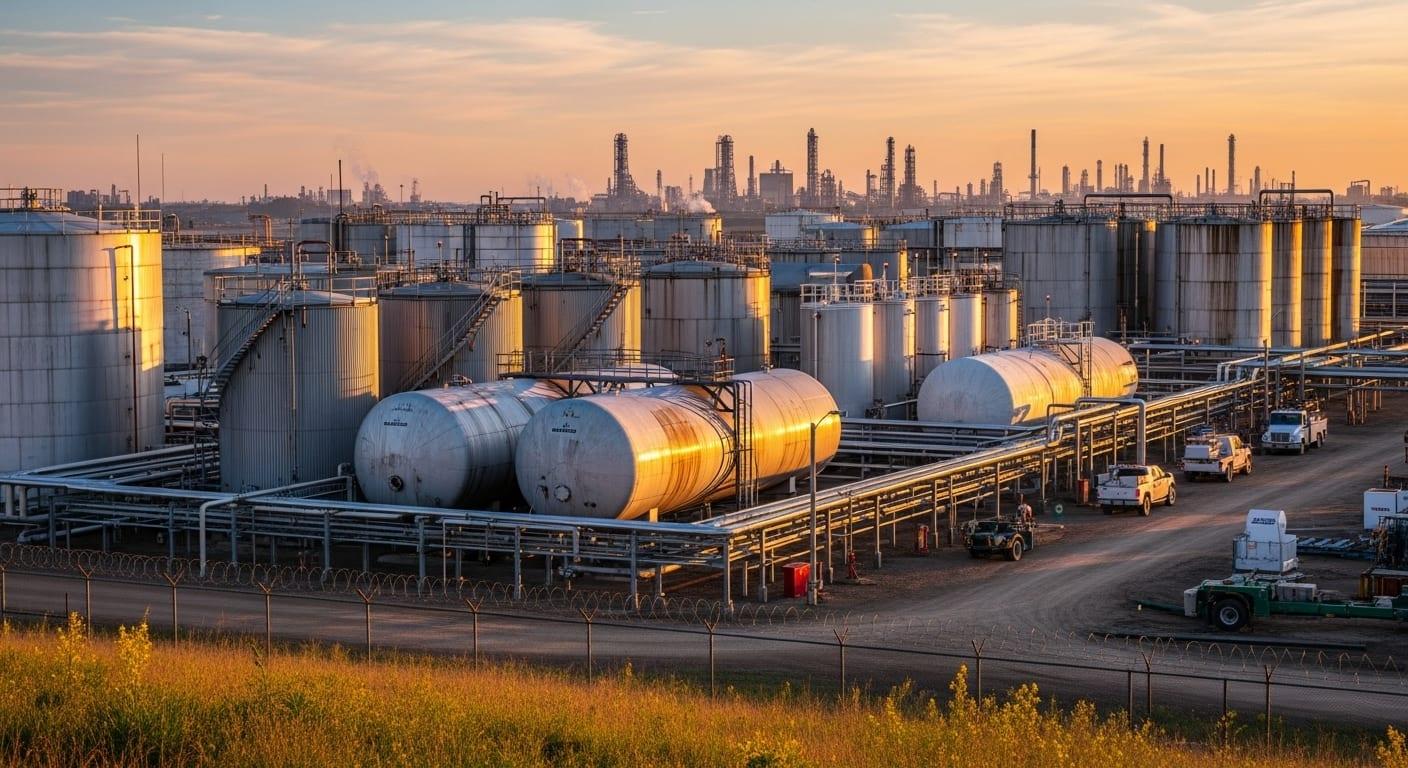 Energy terminal and tank farm infrastructure